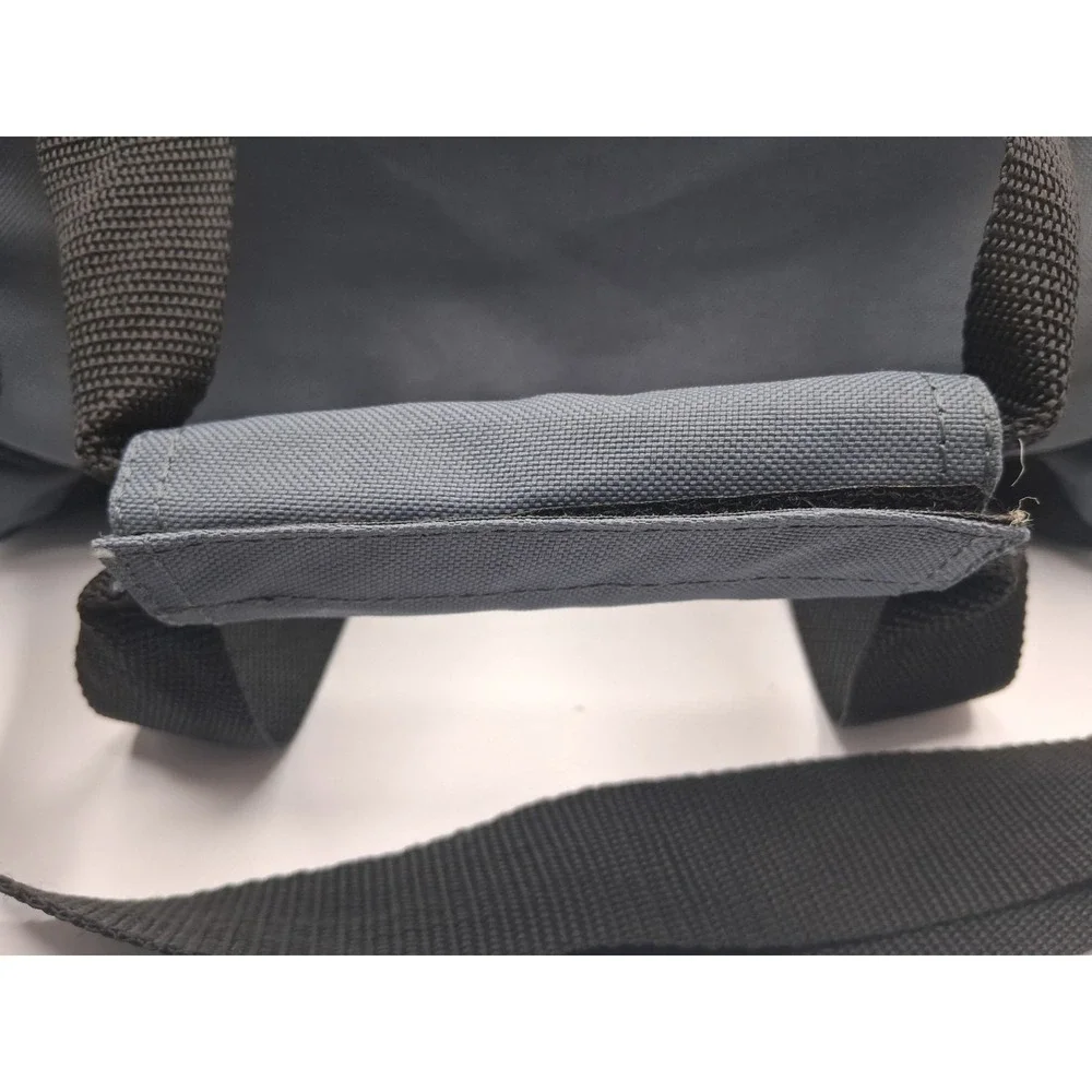 Adidas Gray Duffle Gym Bag Small Travel Sports Carry On Zip Logo
